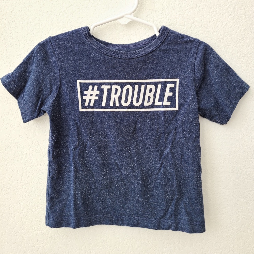 #Trouble Graphic Tee